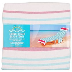 ATI 29x76 Striped Lounge Chair Beach Towel