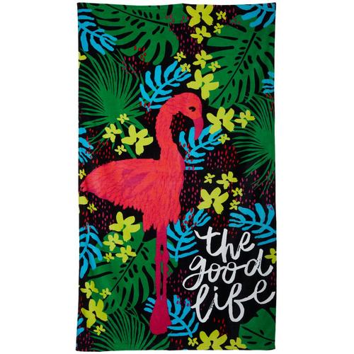 Avanti The Good Life Flamingo Beach Towel