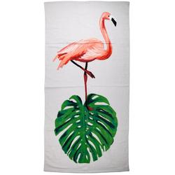 30x60 Monstera Flamingo Beach Towel
