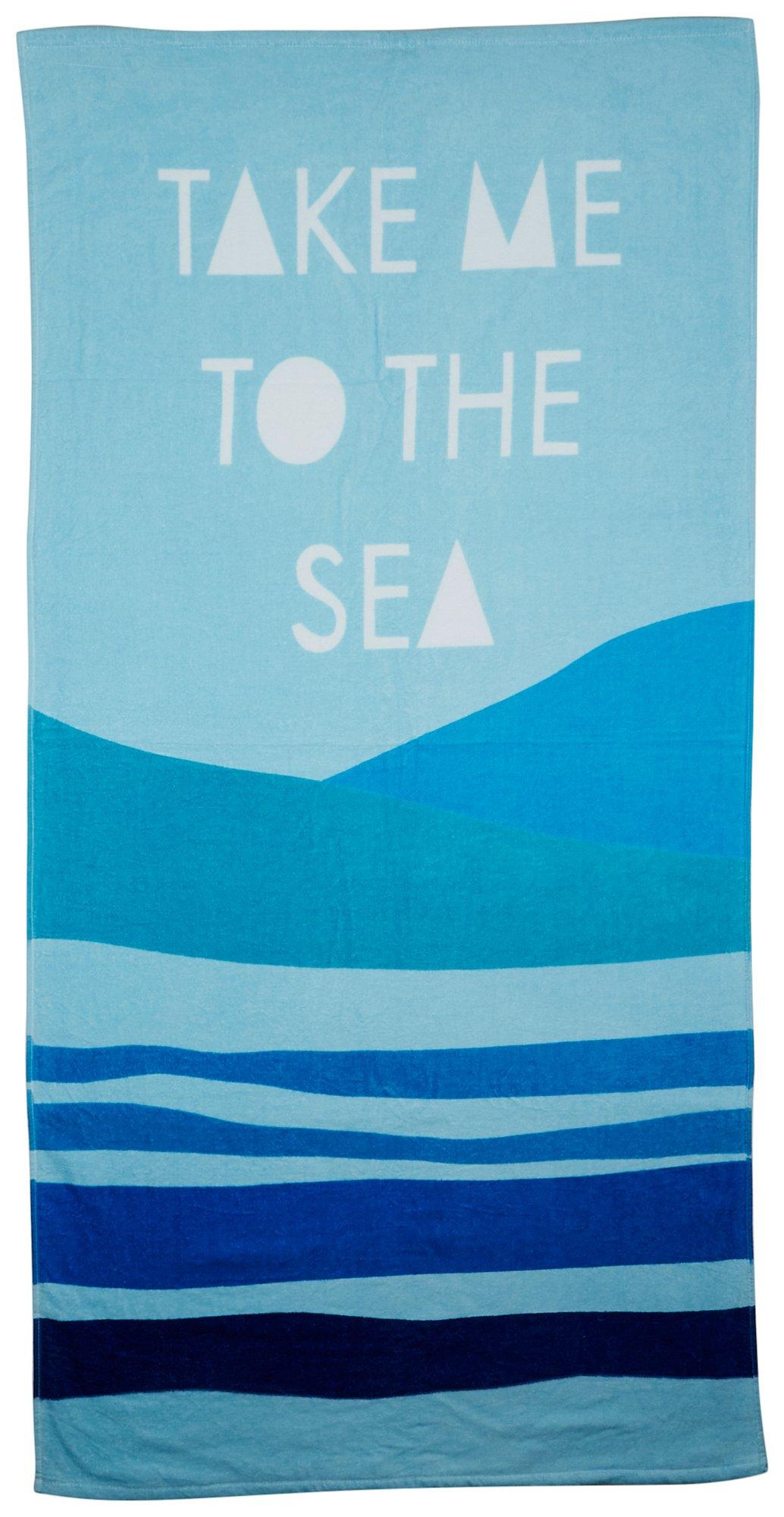 Avanti 30x60 Take Me To The Sea Beach Towel