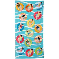 S & Co Summer Swim Beach Towel
