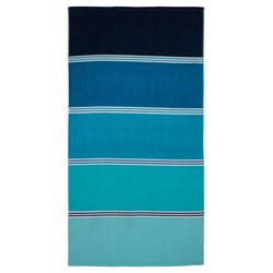 S & Co Blue Gradient Beach Towel