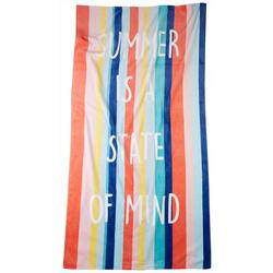 Summer Is A State Of Mind Beach Towel