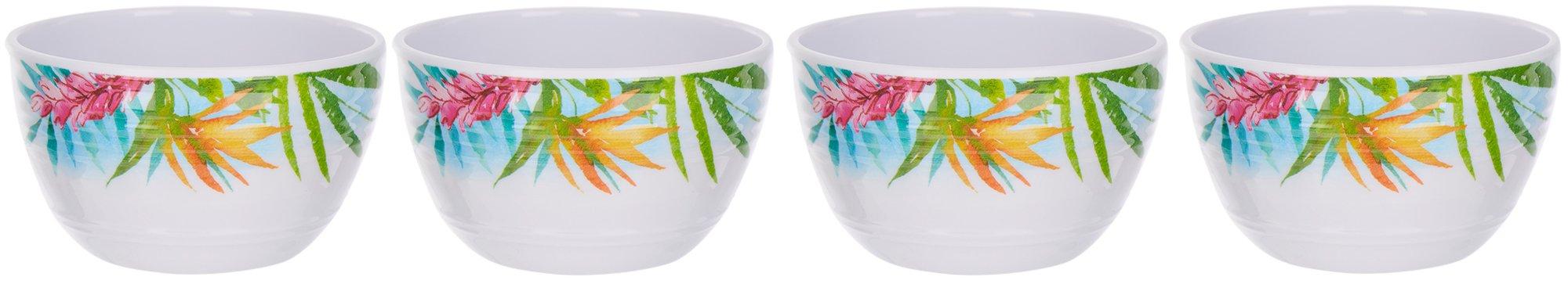 Tropix 4 Pc Island Time Dip Bowl Set