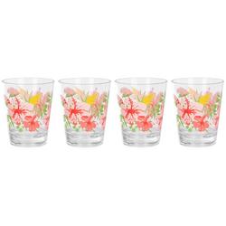 4 Pc Island Time Cup Set