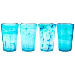 4 Pc Abstract Dof Cup Set