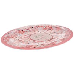 Core Home Oval Flamingo Serving Tray