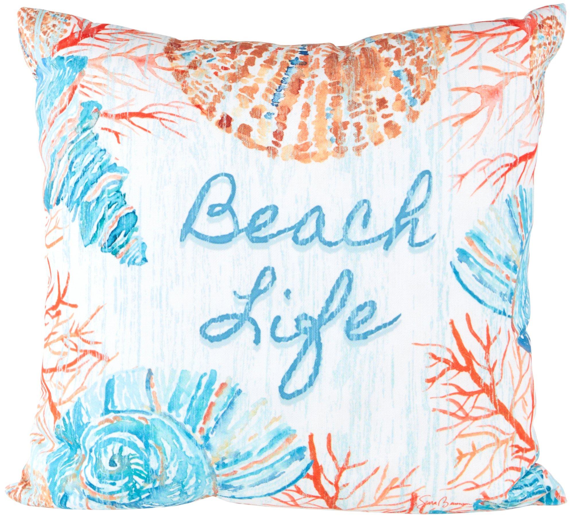 18x18 Beach Life Outdoor Pillow