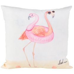 Climaweave 16x16 Flamingo Outdoor Pillow