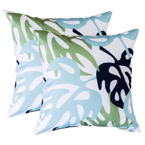 Coastal Home 2-pk. Tropical Leaf Decorative Pillow Set
