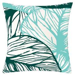 Leaf Print Outdoor Decorative Pillow