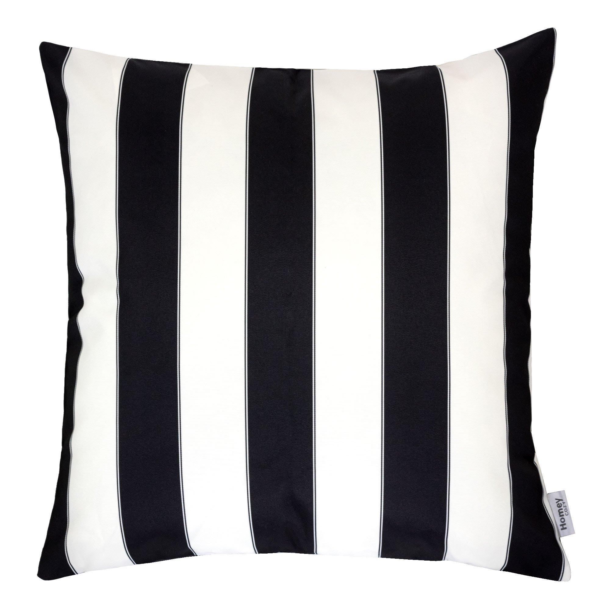 Homey Cozy 2-pk. Stiped Outdoor Decorative Pillow Set