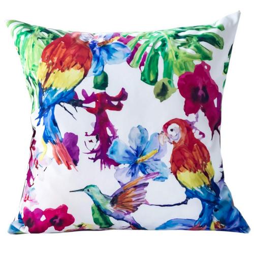 Homey Cozy 2-pk. Parrots Outdoor Decorative Pillow Set