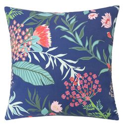 Homey Cozy 20x20 Tropical Floral Decorative Pillow