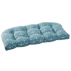 Geometric Diamond Patio Bench Cushion