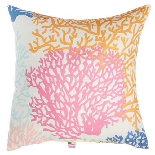 Elise & James Home 18x18 Coral Reef Outdoor