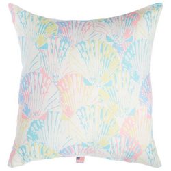 Elise & James Home 18x18 Shell Outdoor Pillow