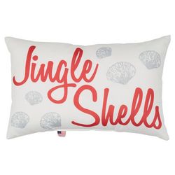 Elise & James Home 14x20 Jingle Shells Outdoor Pillow