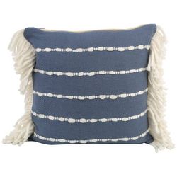 20x20 Yarn Fringe Decorative Pillow