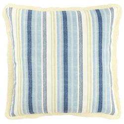 17x17 Striped Outdoor Pillow