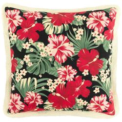 17x17 Floral Print outdoor Pillow