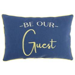 13x20 Be Our Guest Decorative Pillow