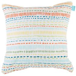 S & Co Dots & Lines Decorative Outdoor Pillow