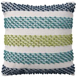 18x18 Textural Striped Pillow