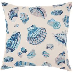Waverly 20x20 Reversible Sea Shell Outdoor Pillow