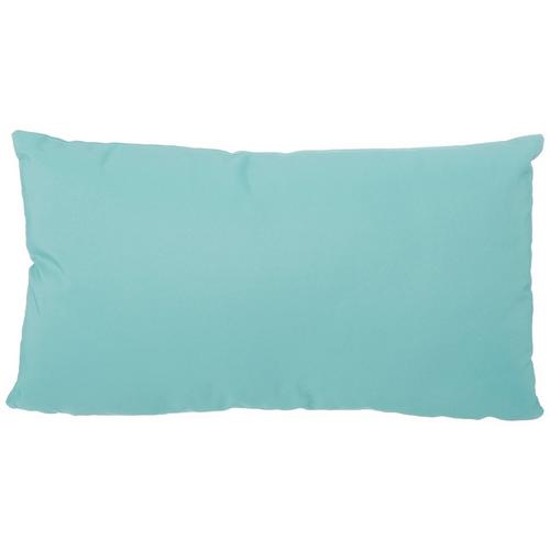 Nourison 11 x 21 Solid Outdoor Pillow