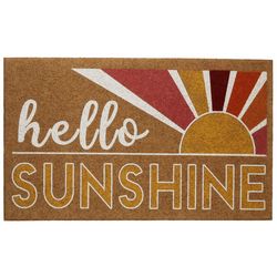 Mohawk Hello Sunshine Faux Coir Doormat