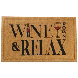 Mohawk Wine Down & Relax Faux Coir Doormat