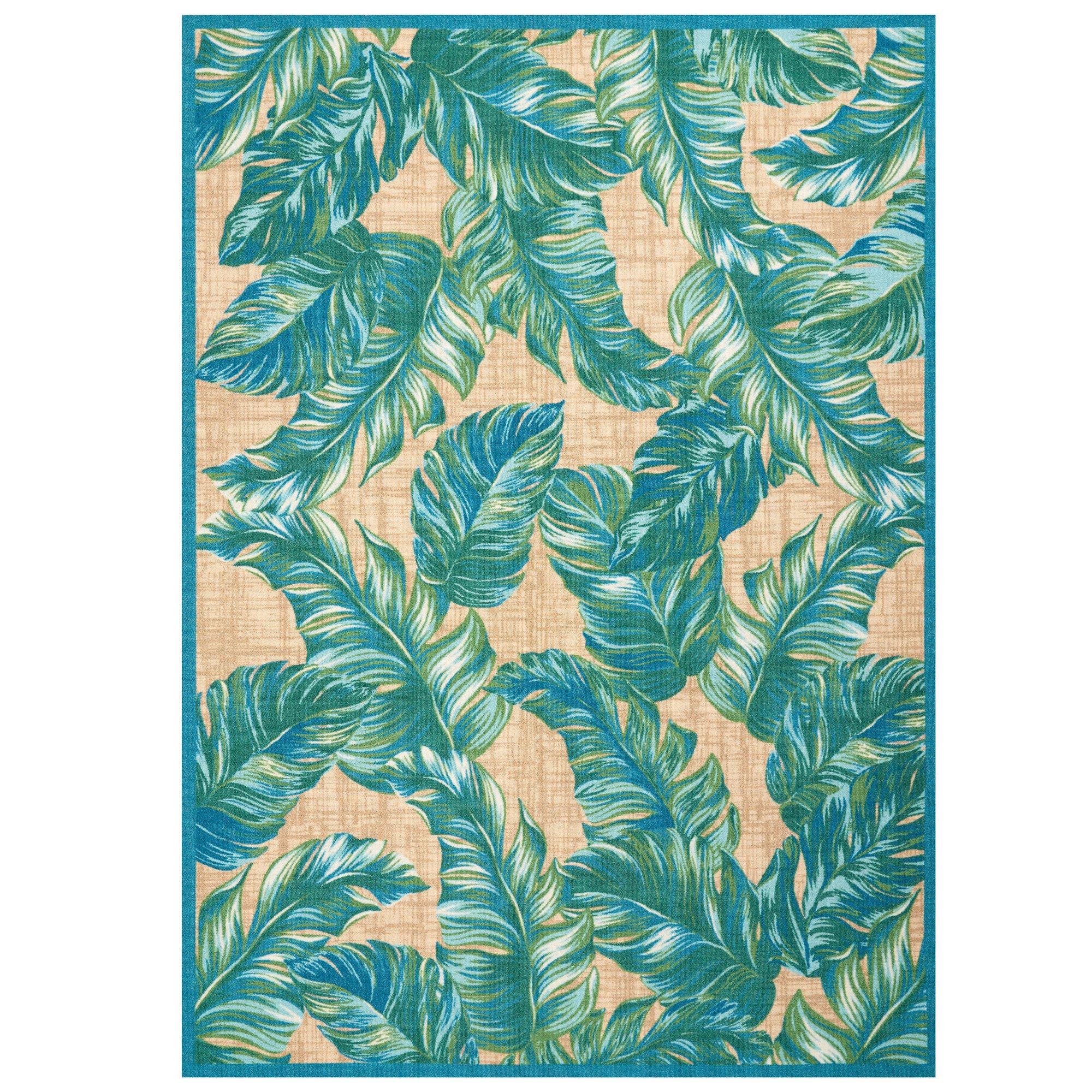 5x7 All Over Palms Area Rug