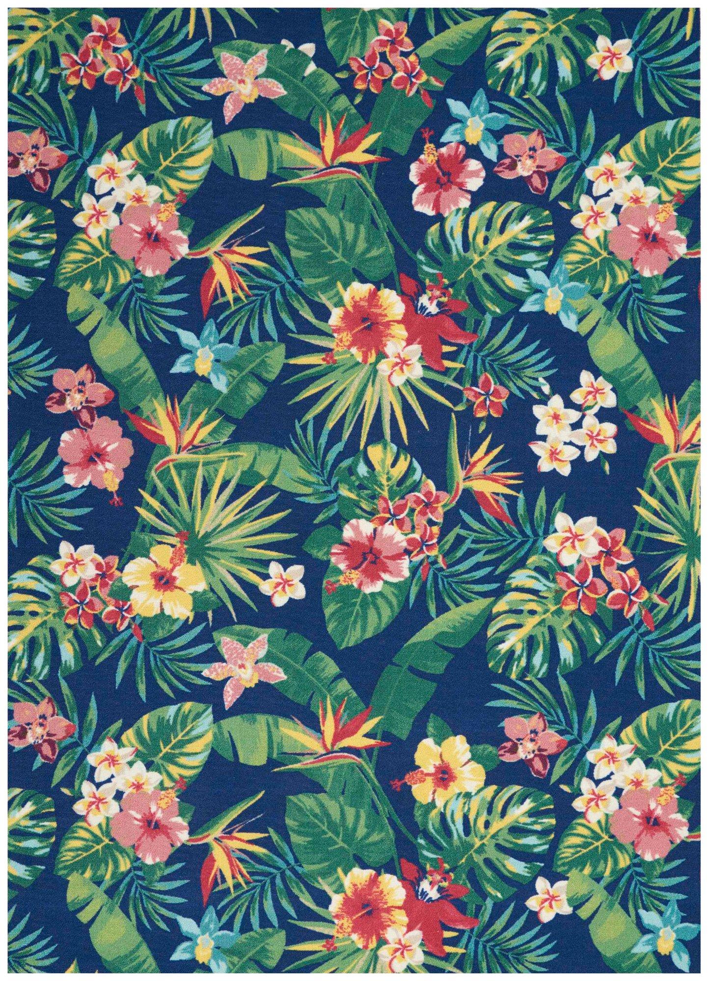 5x7 Tropical Outdoor Rug