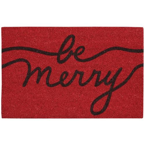 Nourison Be Merry Coir Doormat