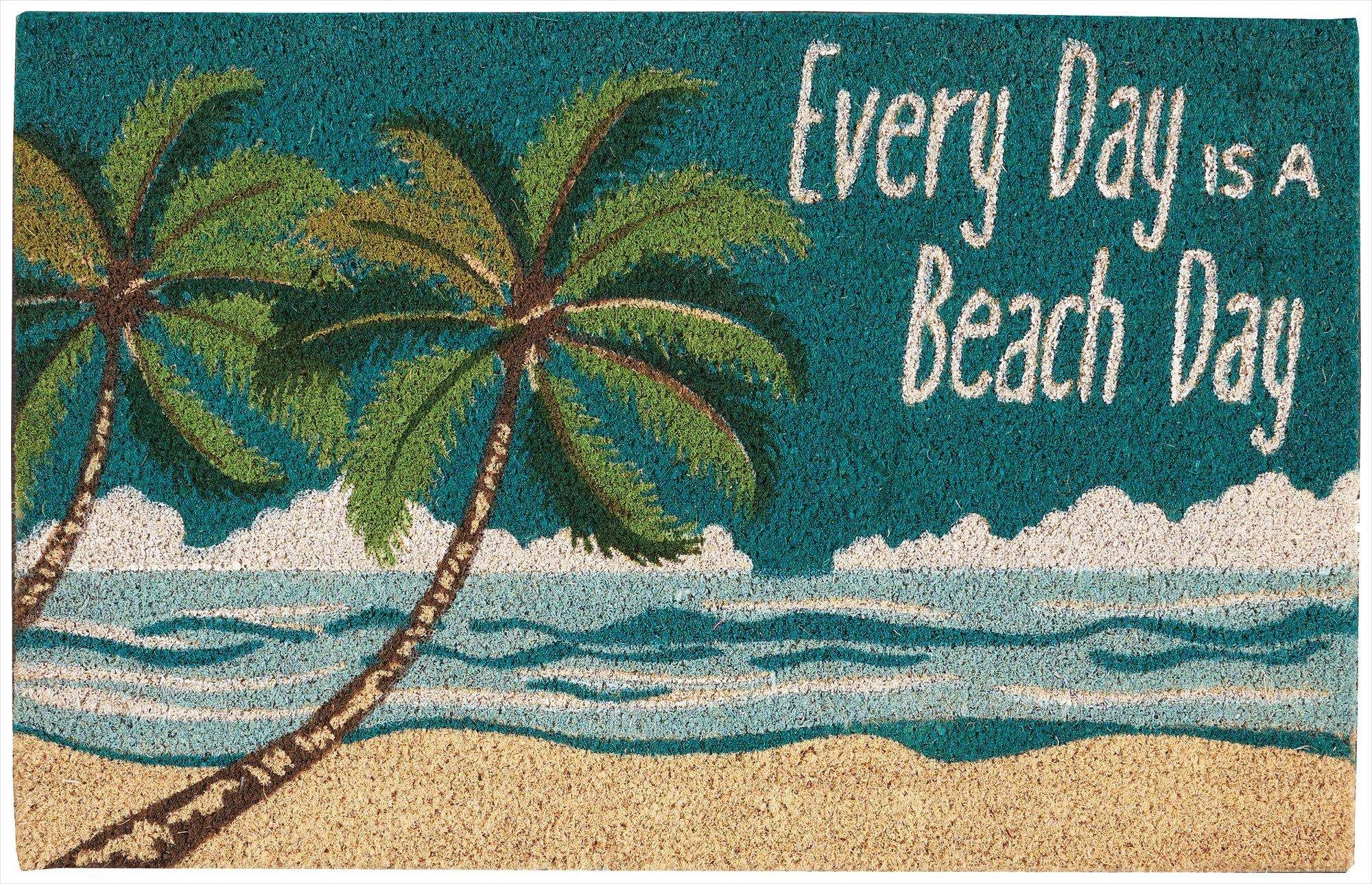 Tropix Every Day Is A Beach Day Coir Doormat