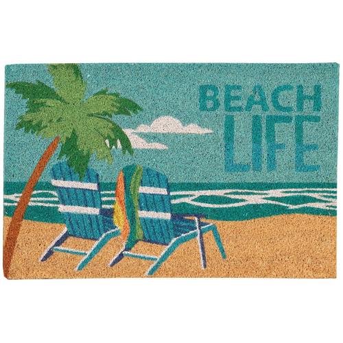 Nourison Beach Life Coir Doormat