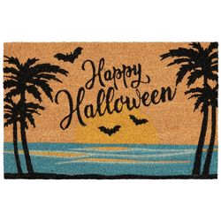 Nourison Happy Halloween Beach Coir Doormat