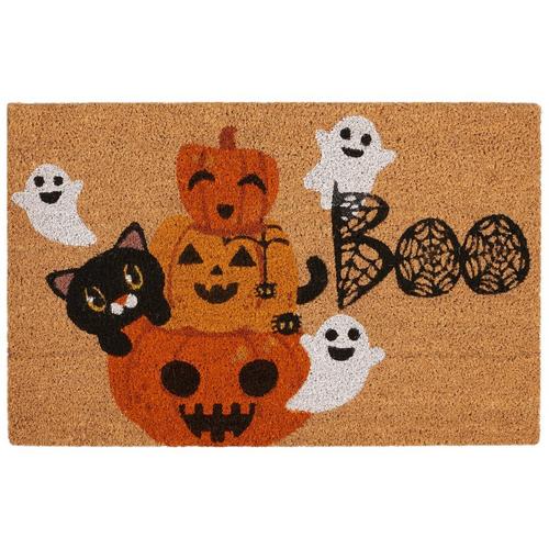 Nourison Boo Cat Coir Doormat