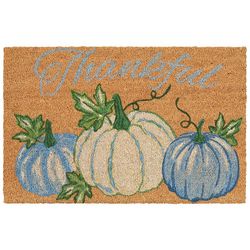Nourison Thankful Pumpkins Coir Doormat