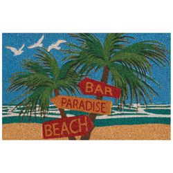 Nourison Bar Paradise Beach Coir Doormat