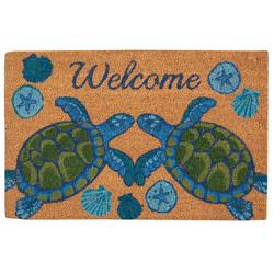 Welcome Turtles Coir Doormat
