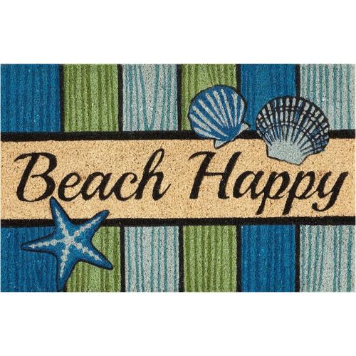Nourison Beach Happy Coir Mat