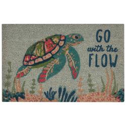Go With The Flow Coir Doormat