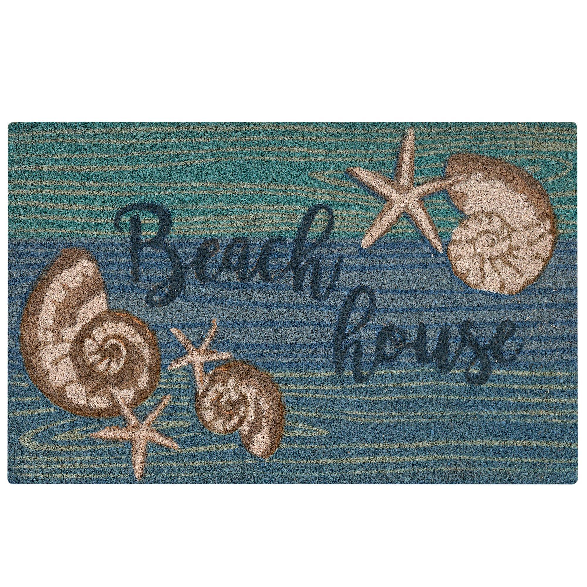 Beach House Coir Doormat