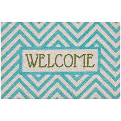 Nourison Welcome Chevron Coir Doormat