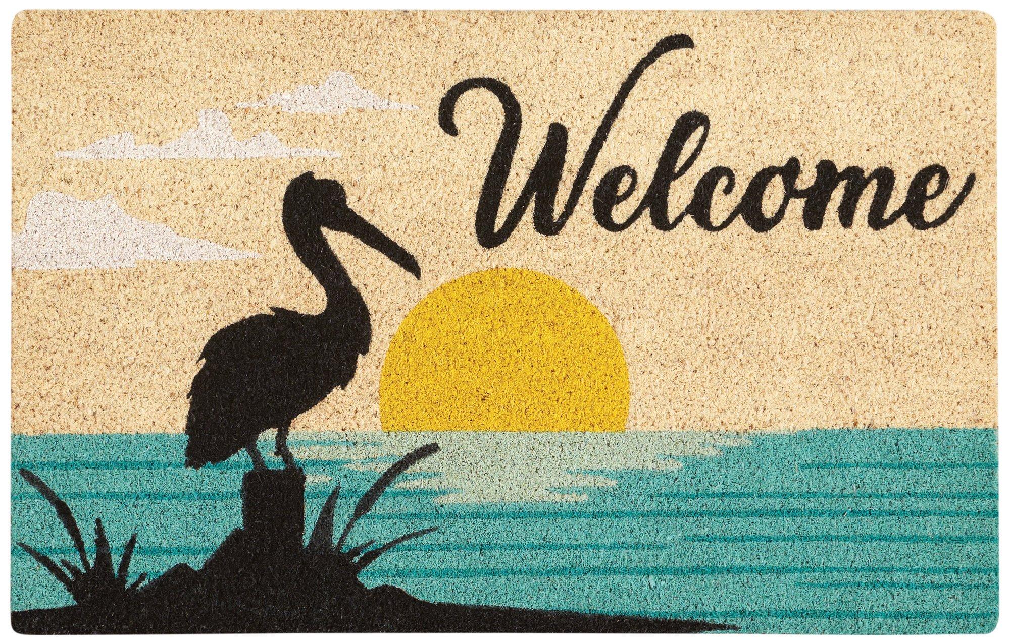 Pelican Welcome Coir Doormat