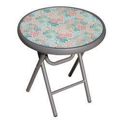 19in Paisley Outdoor Side Table