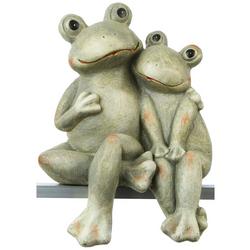 Sitting Frogs Resin Garden Decor