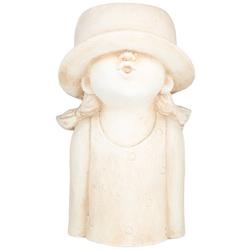 Ceramic Girl with Hat Planter